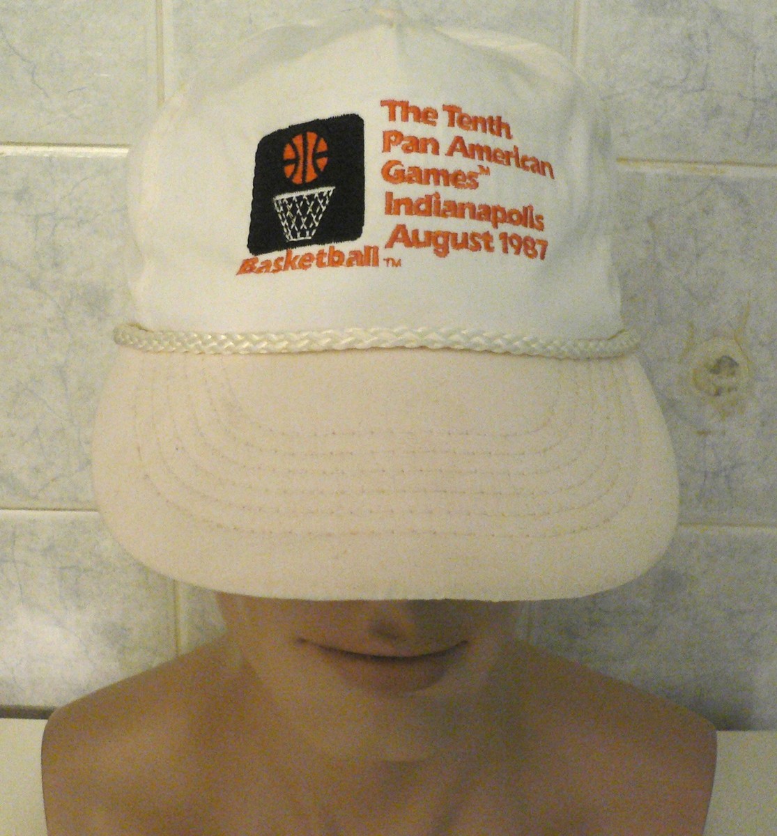 1987 THE TENTH PAN AMERICAN GAMES INDIANAPOLIS Original BASKETBALL