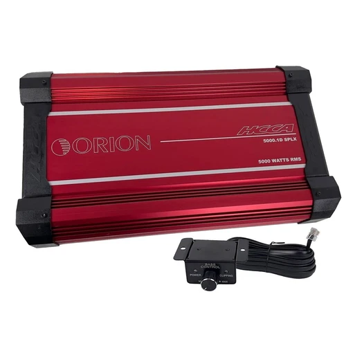 Orion HCCA5000.1DSPLX 5000 Watt RMS Competition Class-D Monoblock Car Amplifier