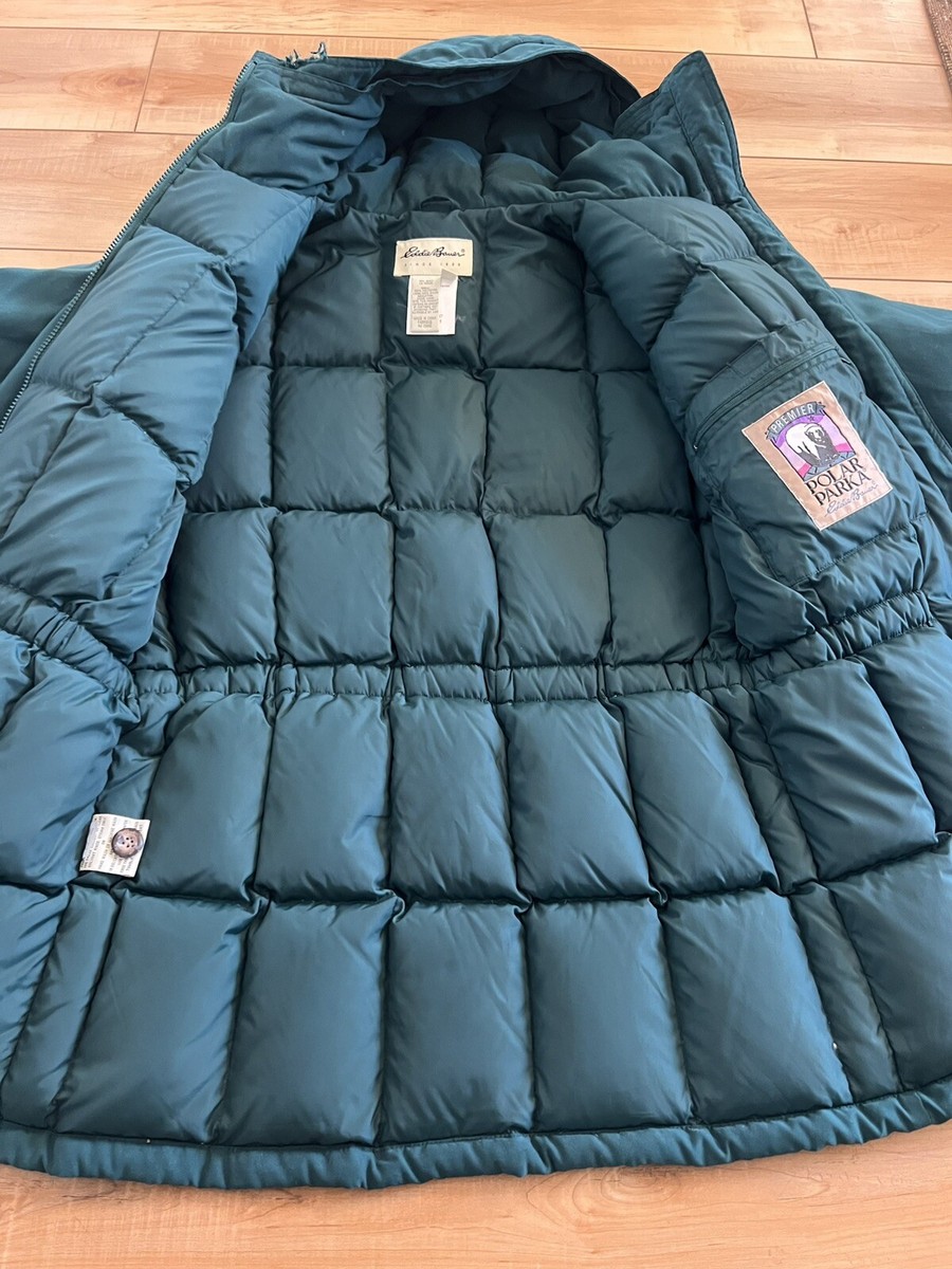 貴重◎ 90's Eddie bauer n-3b vintage us Vintage 90s Eddie Bauer Polar Parka Coyote Fur Down Parka Jacket