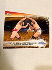 2019 TOPPS WWE DANIEL bryan rusev 'bronze