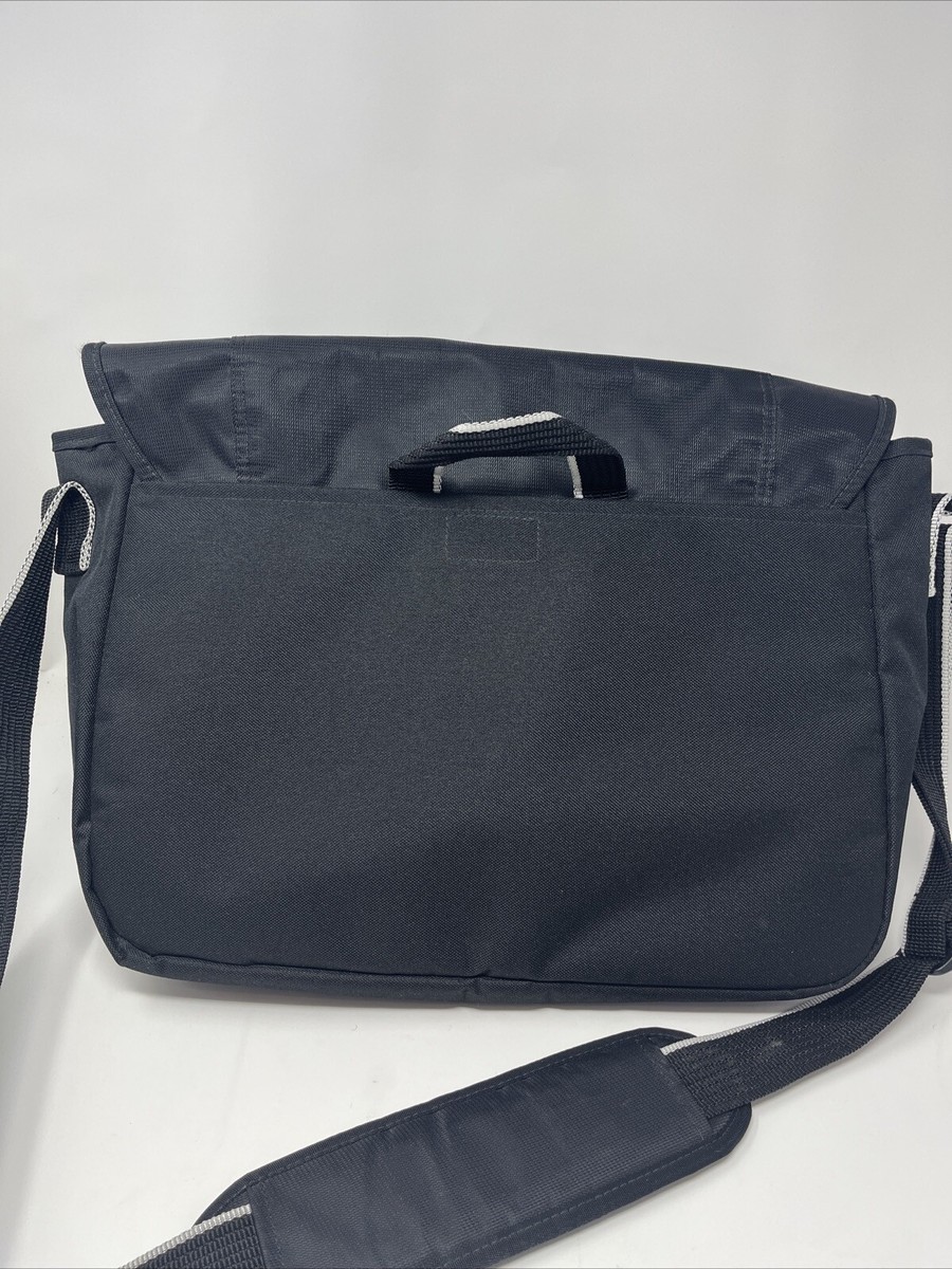 Vintage Nike crossbody laptop messenger Bag black Backpack. Nike