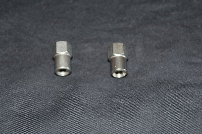 2 x Hutmutter / Hutmuttern aus Edelstahl f. BMW R 100 90 80 75 65 60 50 ...