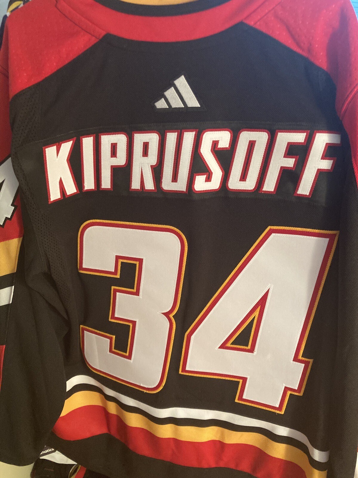Adidas Calgary Flames Reverse Retro 2.0 Kiprusoff Jersey Size 54 | eBay