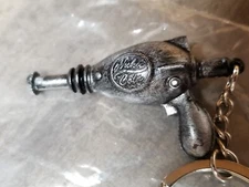 Fallout 76 Nuka Cola Metal Gun Replica Rare Key Chain Gamestop