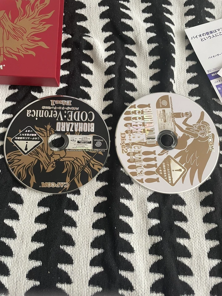 Capcom Biohazard Code Veronica Sega Dreamcast Resident Evil Video Game Japan - Image 3 of 4