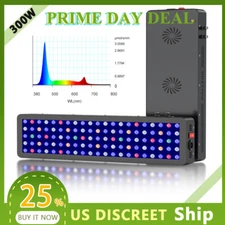 Aquarium Light 300W Dimmable LED Reef Fish Tank Lights for Freshwater &Saltwater