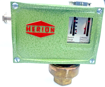 #ad HERION Type 7D Part No. 0801200 Piston Actuated Pressure Switch 1.6 bar $250.00