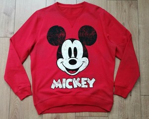 mickey mouse red sweater