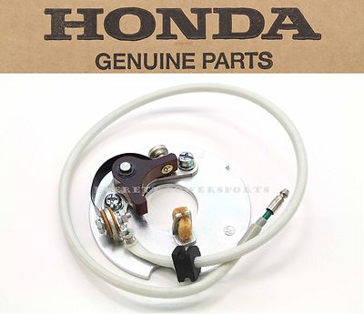 Points Plate Assembly ATC90 CT90 S90 CB100 CB125 CM91 OEM Genuine Honda #E17