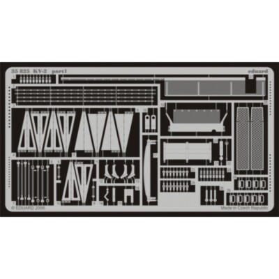 MW22 EDUARD 35825 KV-2 1/35 PE SET for TRUMPETER