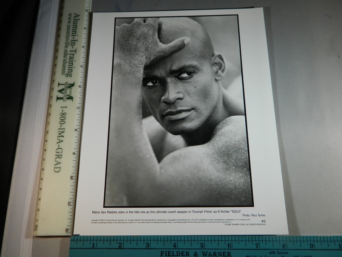Rare Original VTG Mario Van Peebles Triumph Films Sci-Fi Solo