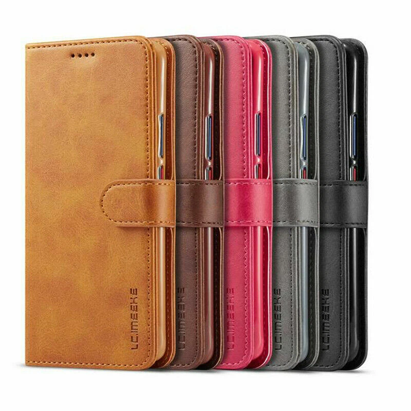 For iPhone 17 16 15 14 13 12 11 Pro MAX Magnetic Flip Cover Wallet Leather Case - Image 2 of 4