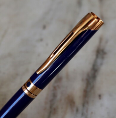 Stylo Plume Waterman Étalon - Laque Noire Avec Plume En Or 18 Carats - Occasion