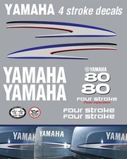 YAMAHA 90hp 4 stroke Fuel Injected outboard decals