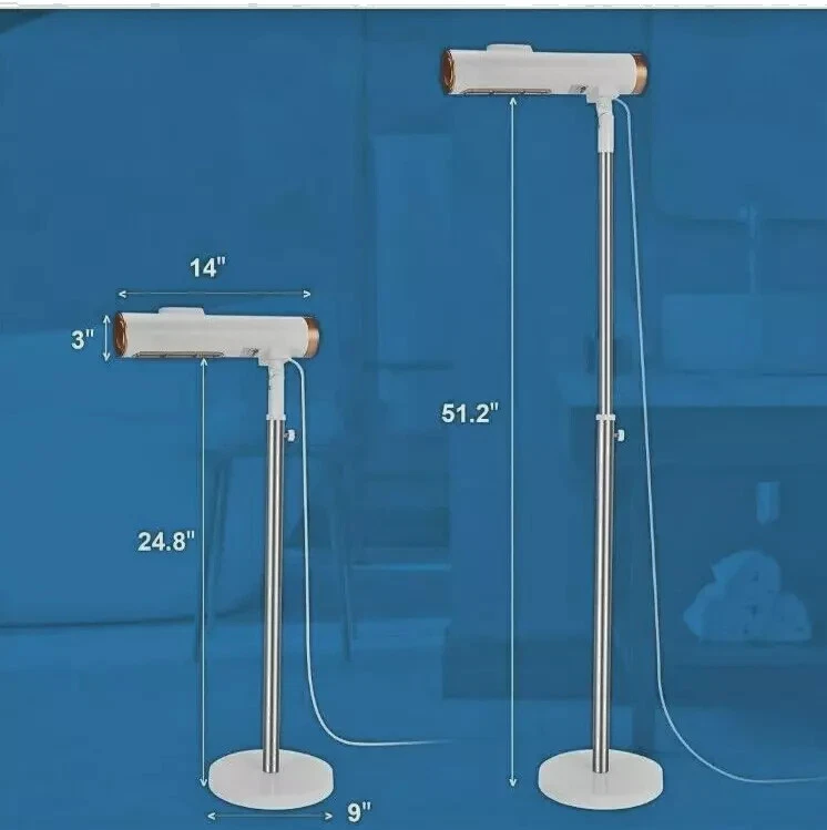 Coral Boxer Standup Handsfree "Floor Adjustable Hair Dryer" - Image 4 of 4