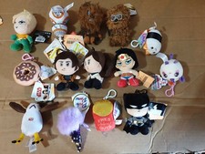 Lot Of 14 Mini Clip-On Star Wars Plush