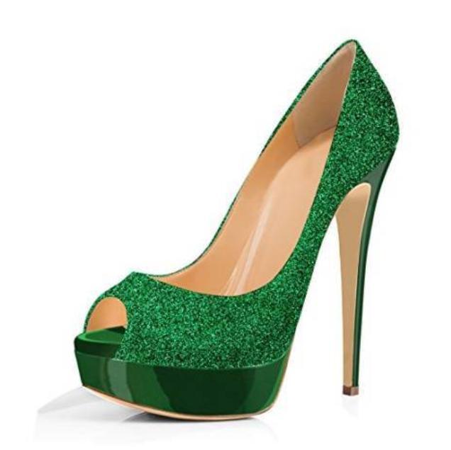 PANTOFOLA D’ORO Scarpe donna splicing platform punta aperta stiletto festa matrimonio décolleté moda