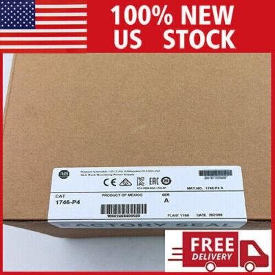 NEW AB 1746-P4 Ser A SLC 500 Power Supply Module 1746P4 2022 Factory Sealed TX
