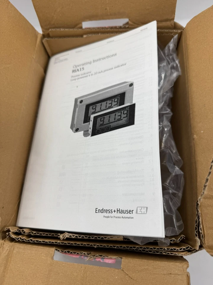 Endress+Hauser RIA15-AAC1 Process Indicator 5-digit IP65 (New Boxed) B54 - Image 3 of 4