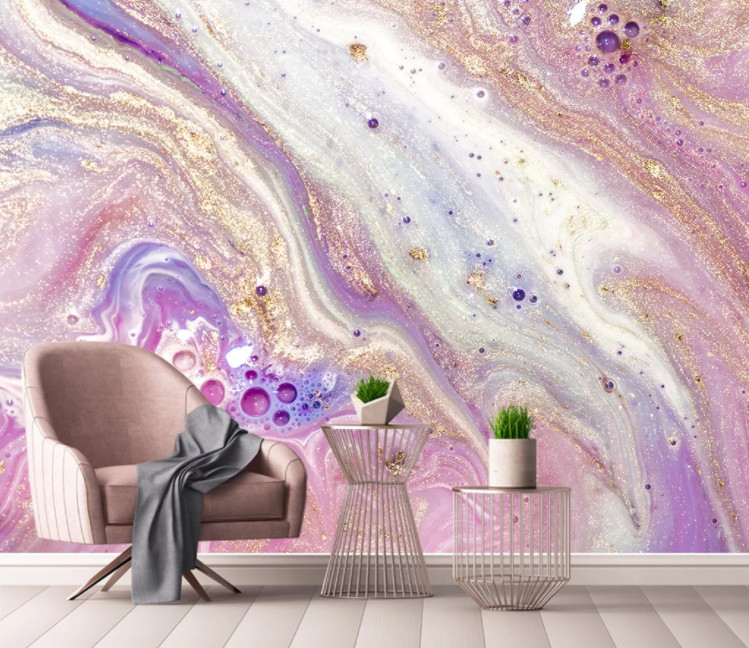 3D Purple Texture ZHUA6016 Wallpaper Wall Murals Removable Self-adhesive Amy