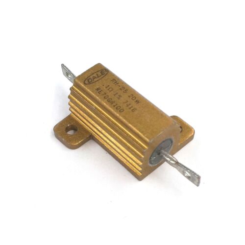 NEW Dale RE70GR100 0.10 Ohm 1% 20 Watt Metal Power Resistor 20W MIL-PRF-18546 - Photo 1 sur 2