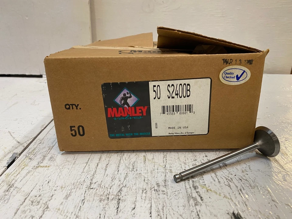 50 Manley Engine Intake Valves S2400B (50 qty) - Image 3 of 4