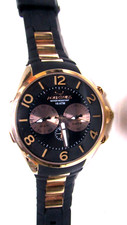 Reloj día/fecha de acero inoxidable movimiento suizo marca AQUASWISS Trax 5H