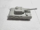 1 VINTAGE MARX BATTLEGROUND/DESERT FOX LIGHT GRAY GERMAN # 351 TANK FINE