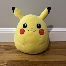 Pok mon Squishmallows Pikachu 14 Plush Nintendo Game Freak Creatures
