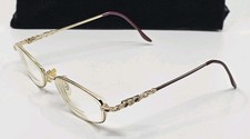 Marchon Tres Jolie 103 Burgandy Wine Eyeglasses Women's 53 16 130 FRAMES ONLY