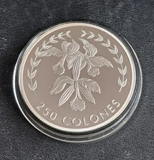 1983 Costa Rica National Flowers  250 Colones /1-0501