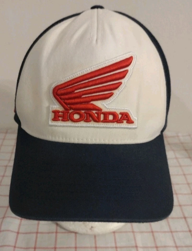 Gorra Fox Racing Honda azul blanco talla L/XL para hombre parche bordado logotipo Foto 2 de 4