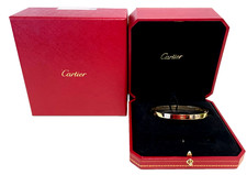 Cartier 18k Yellow gold Love Bracelet Size 19