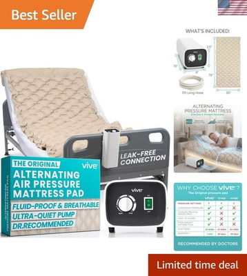 #ad Alternating Air Pressure Mattress Pad The Bed Sore Prevention Solution H... $144.42