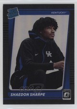 2022-23 Panini Chronicles Draft Picks Black Shaedon Sharpe #21 1e19