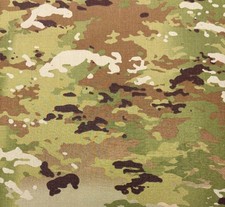 MILITARY OCP SCORPION 6oz RIPSTOP NY/CO NOMEX FR MULTIUSE FABRIC BY YARD 65"W