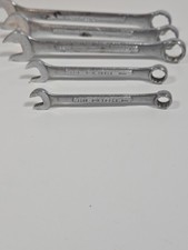Vintage S K Tools 5 Pc Metric Combination Wrench Set