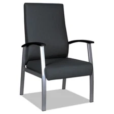 Alera ALEML2419 Metalounge Series High-back Guest Chair, 25" X 26.37" X 43.7",