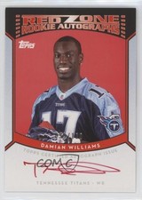 2010 Topps Red Zone Rookie Auto /100 Damian Williams #RZRA-DW Auto 0c2