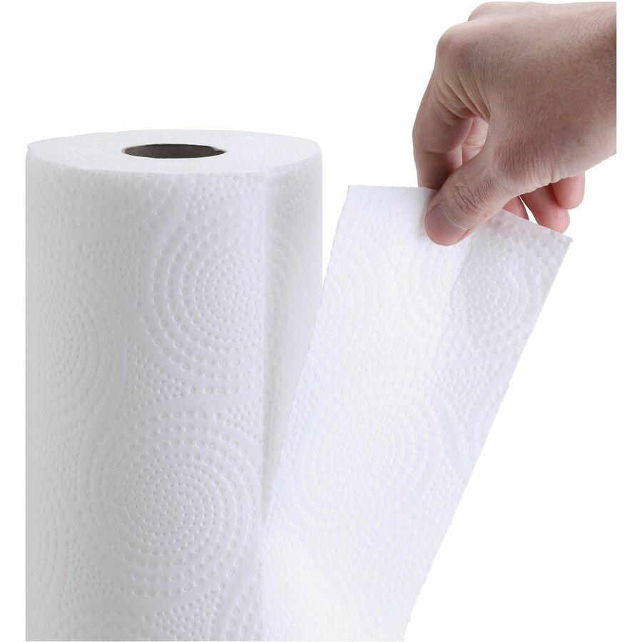 Genuine Joe Household Paper Towel - 2 Ply - 80 Sheets/roll - 30 / Carton - 9" X