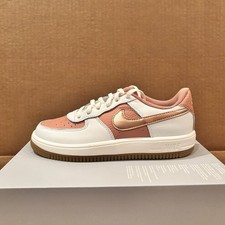 PS Nike Air Force 1 Low White Pink Kids Shoes IQ0215-685 Box No lid