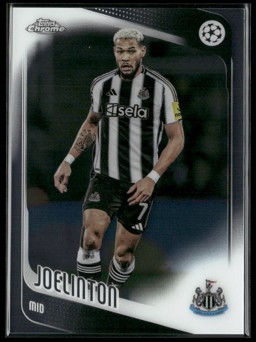 2025-26 Topps Chrome UEFA Club Competitions #23 Joelinton