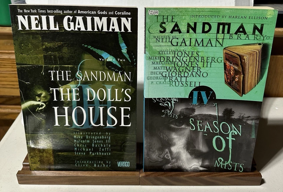 Lot of 10 Sandman Books - Volumes I thru II & IV thru X - Image 3 of 4