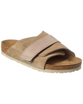 Birkenstock Kyoto Leather & Suede Sandal Men display picture 1
