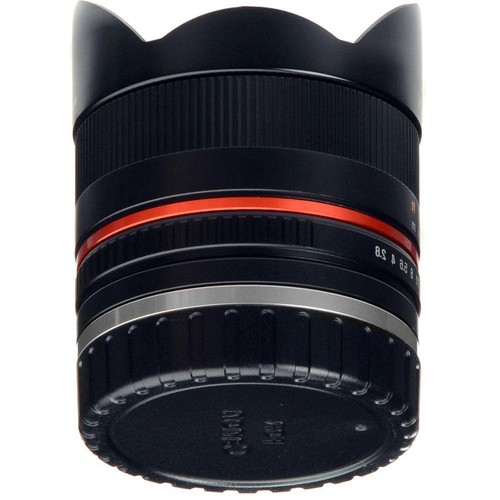 8mm F2.8 UMC Fisheye II (Black) Fixed Lens for Canon EF-M Mount Compact Syste... - Bild 4 von 5