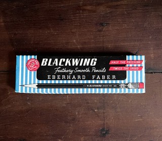 Vintage Blackwing 602 Pencil Box Eberhard Faber No Pencils
