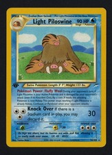 Light Piloswine 26/105 1st Edition Neo Destiny Rare Pokemon TCG on eBay