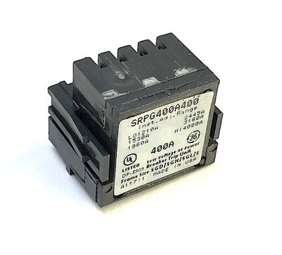 General Electric SRPG400A400 400 Amp Rating Plug (For SG-Frames)