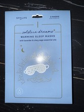 Spalife Solstice Dreams Warming Sleep Masks With Lavender And Clary Sage-3 masks