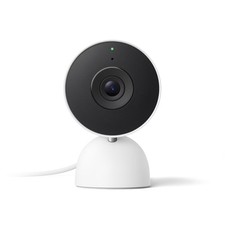 Indoor Security Camera with 2K Video, Wired, Snow